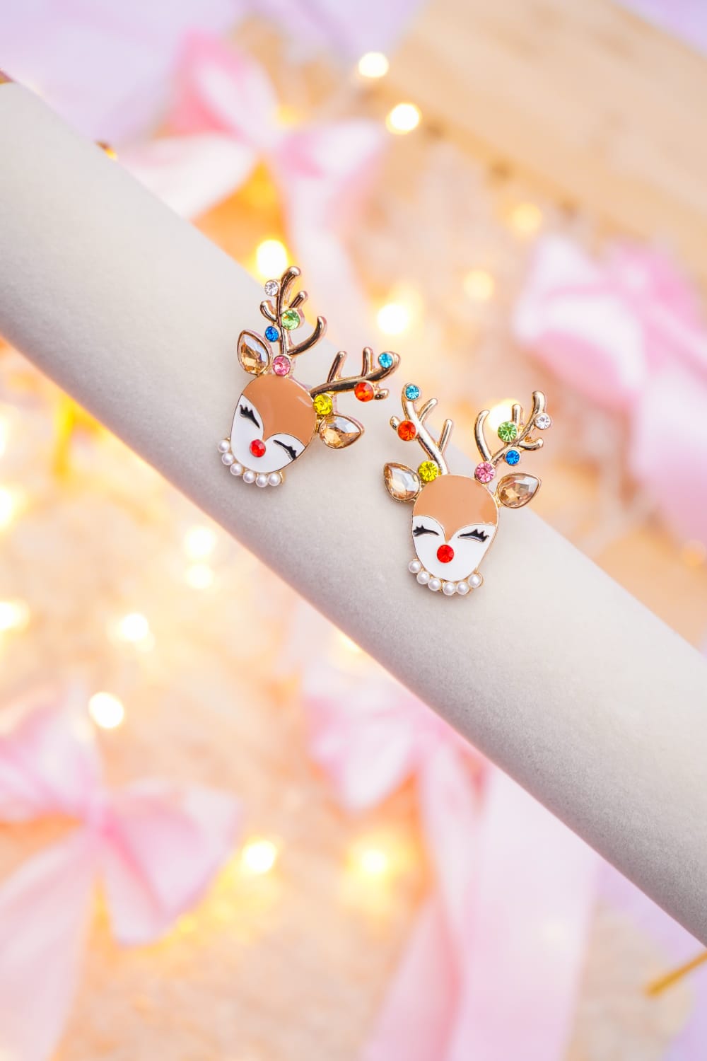 Aretes Dorados, reno - Christmas Time 2025